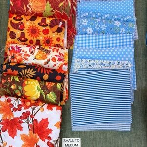 Colorful Dog Bandana Set